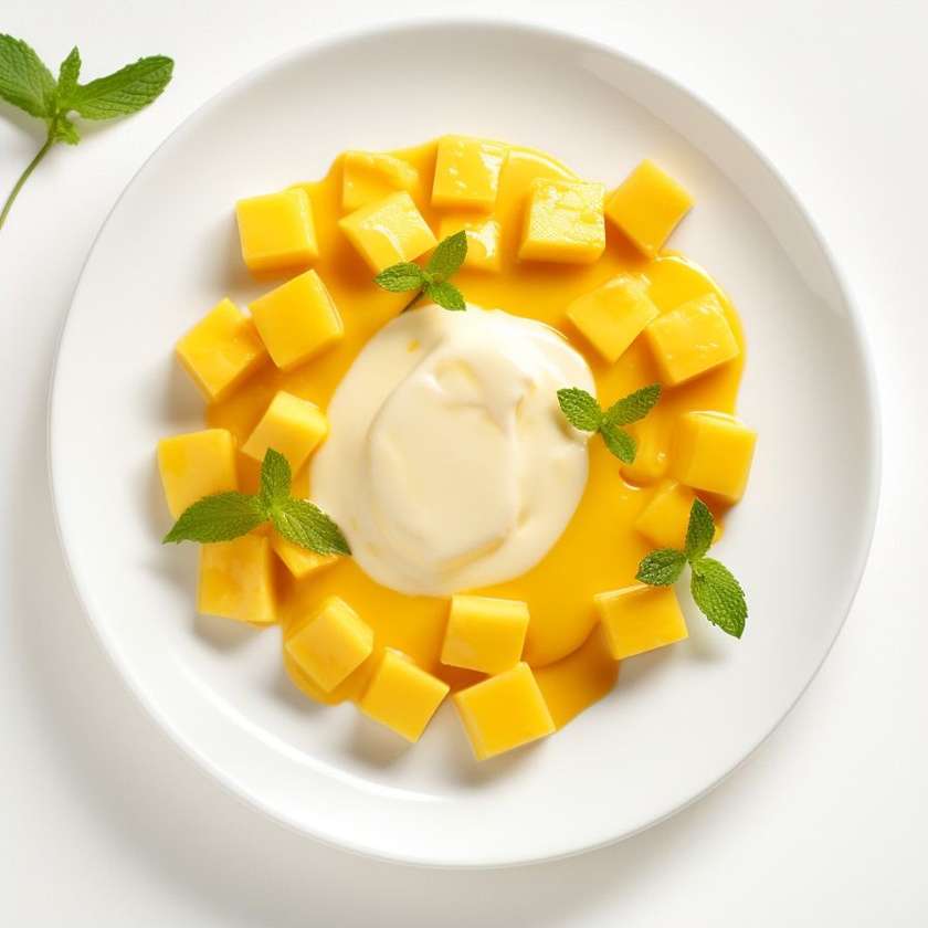 Paneer mango