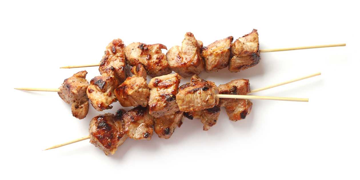 Tandoori shish kebab