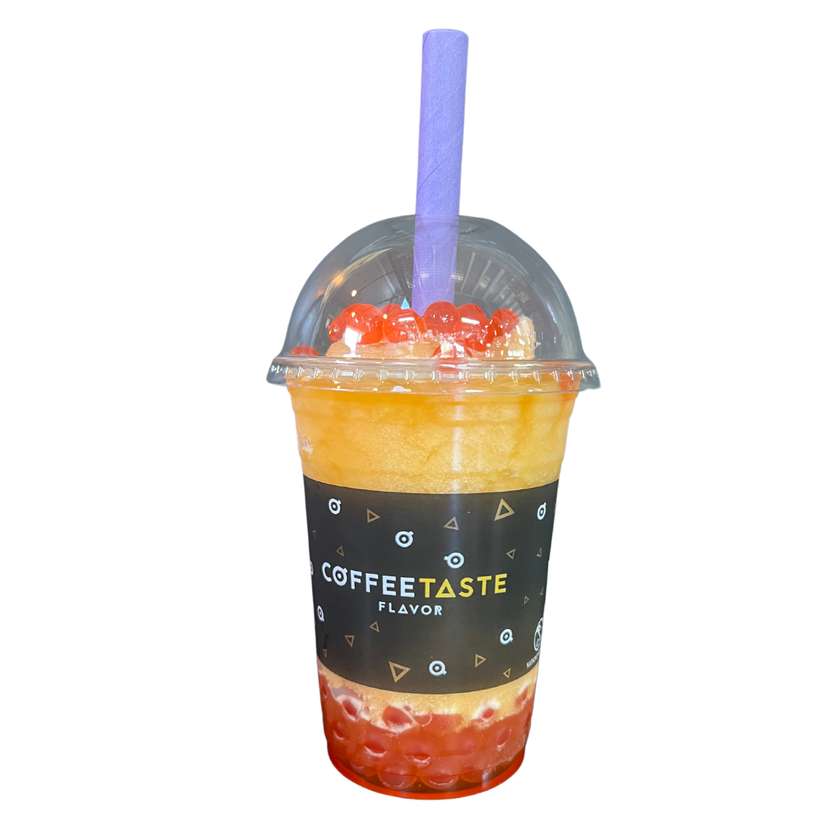Watermelon Passion Fruit Granita