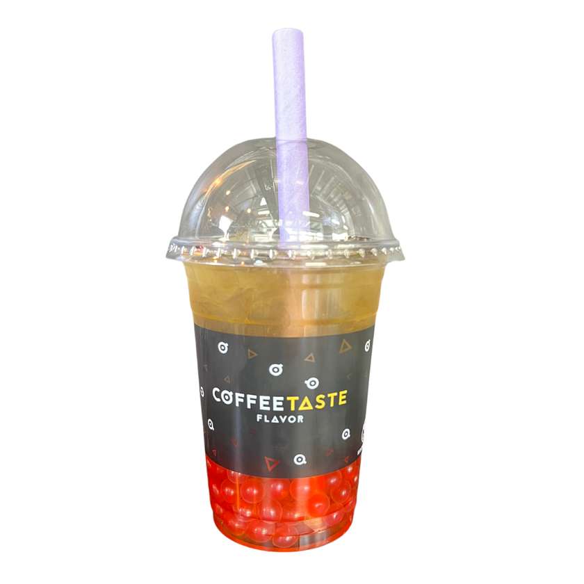 Strawberry Apple Bubble Tea