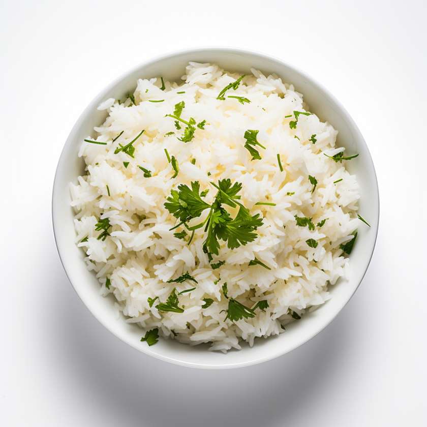Indian rice with cheese