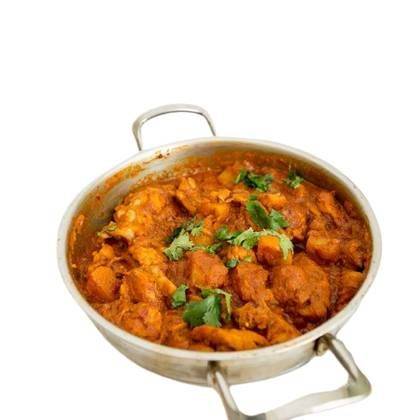 Chicken Vindaloo + (Plain Rice / butter)