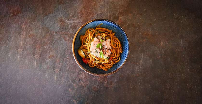 Pasta Gamberi e Zucchini