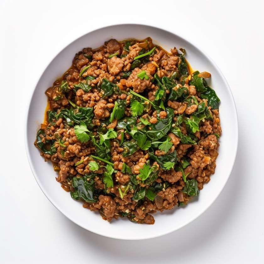 Keema palak