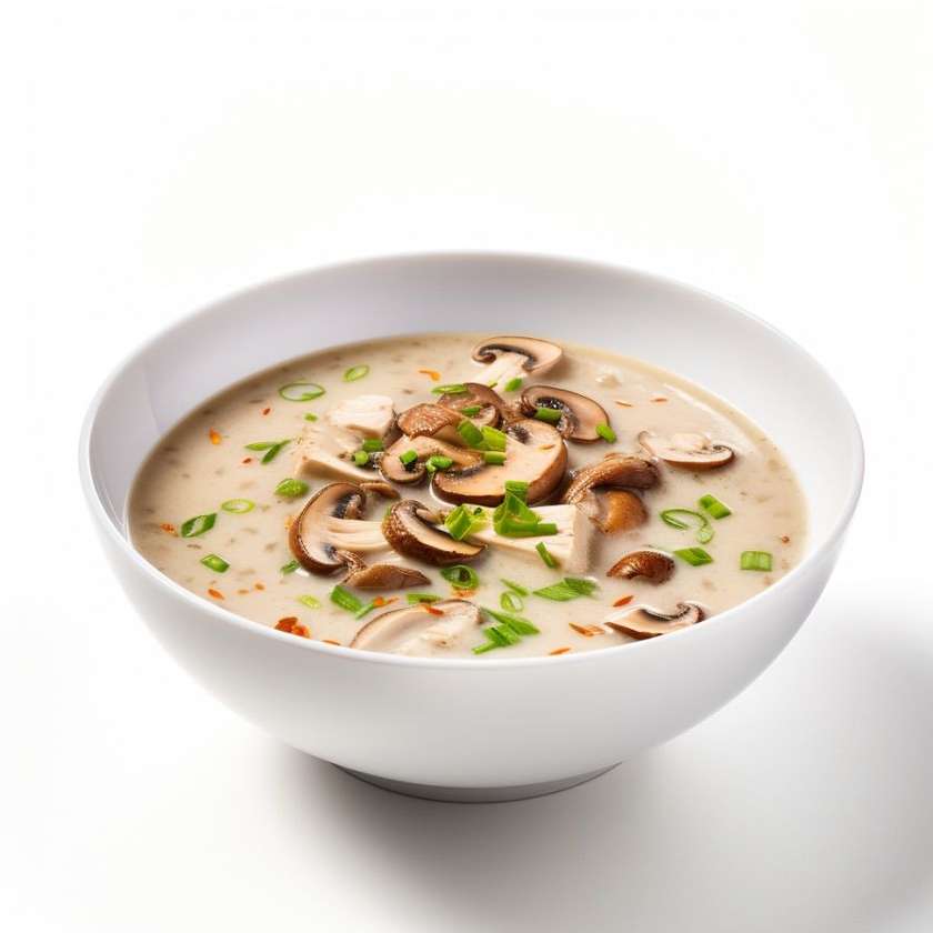 Chicken mushroom soup