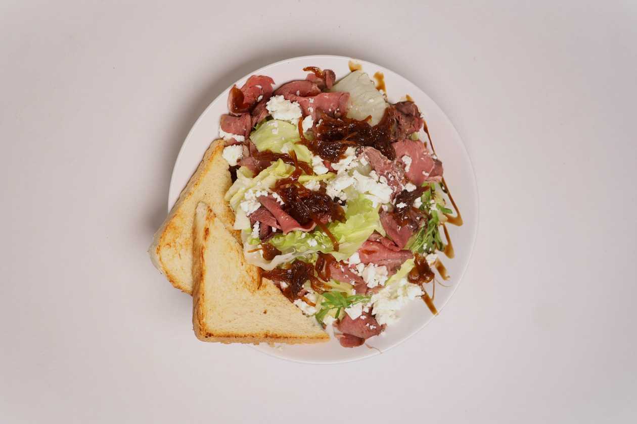 Roast beef salad