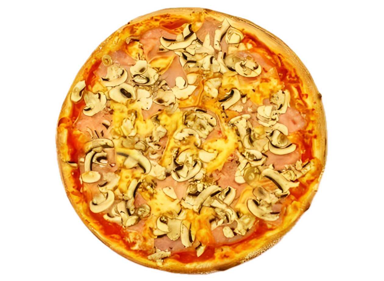 Ham and champignon 32cm