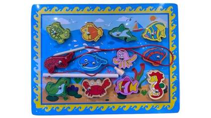 Fishing wooden board