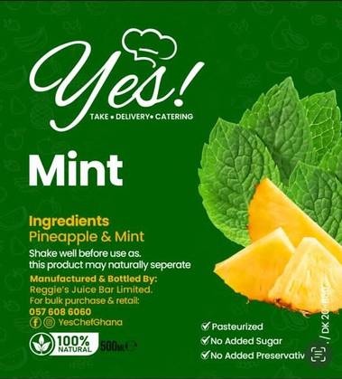 yes! Pineapple Mint Juice