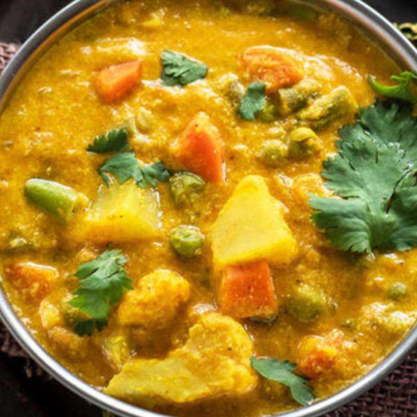 Vegetable korma