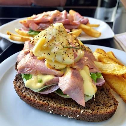 Tuna Melt Hot Sandwich
