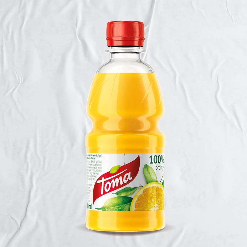 0,25 l Toma juice pomaranč
