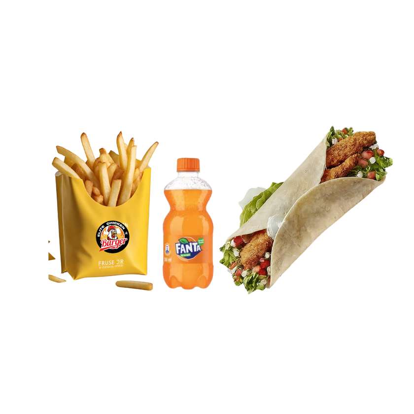 Chicken Wrap Meal