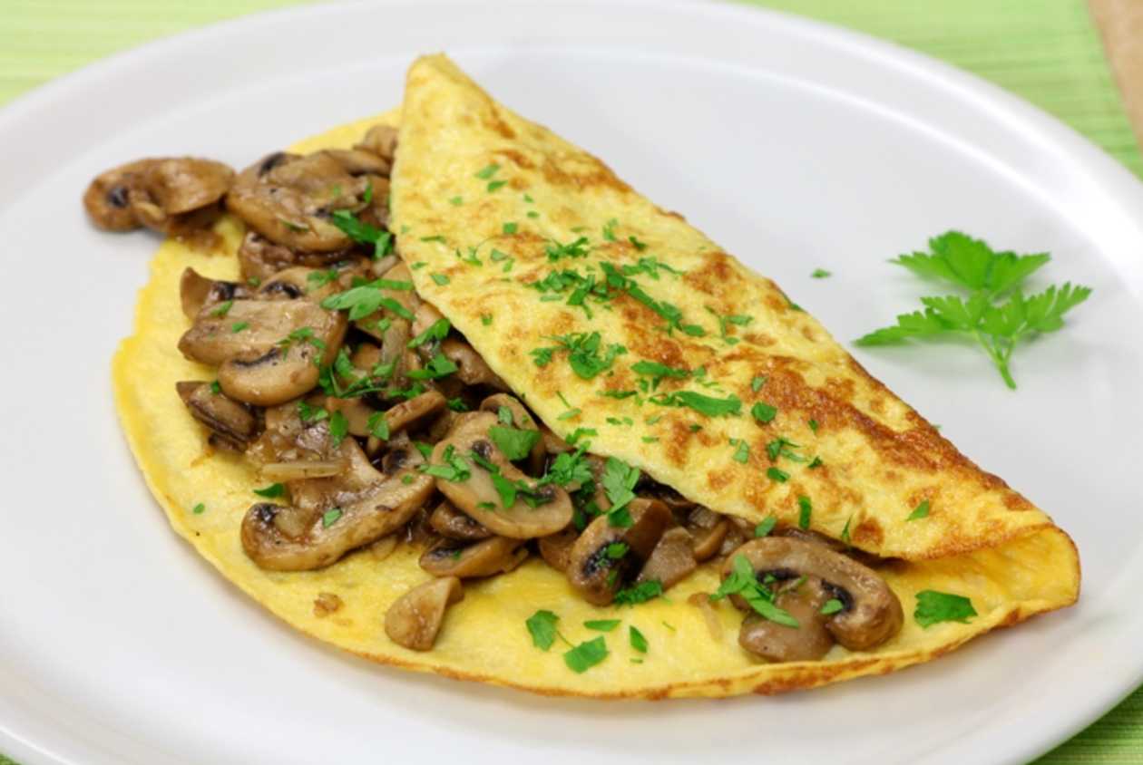 Mushroom Omelette