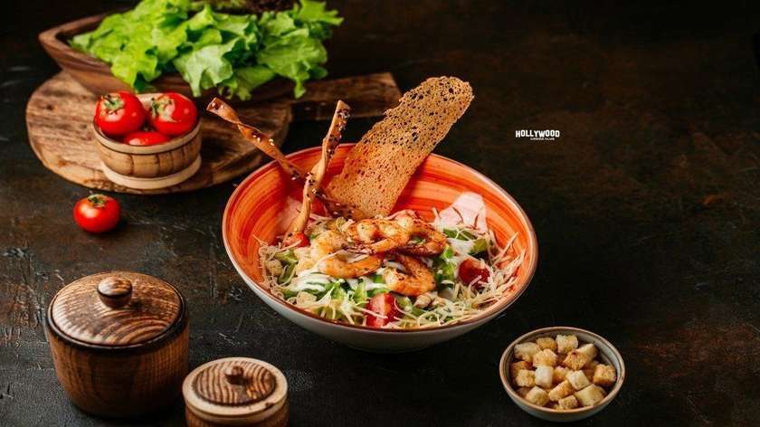 Shrimp Caesar Salad