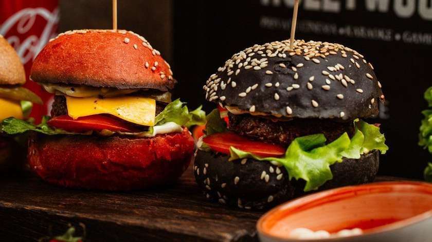 Red/Black Burger