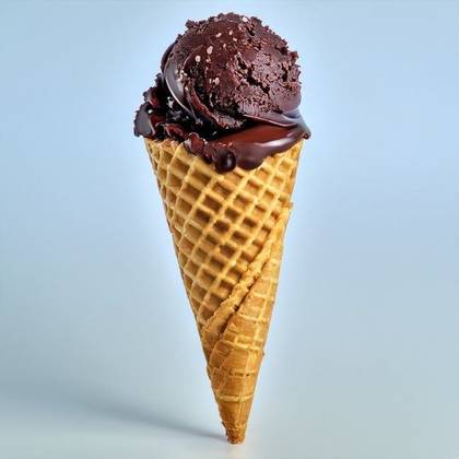 Single Scoop Ice Cream (Cone)