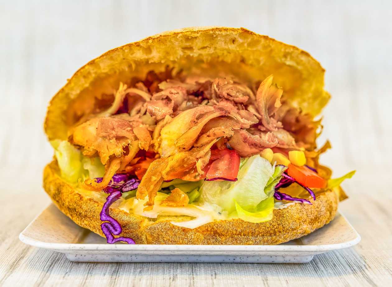Kebab v pitě