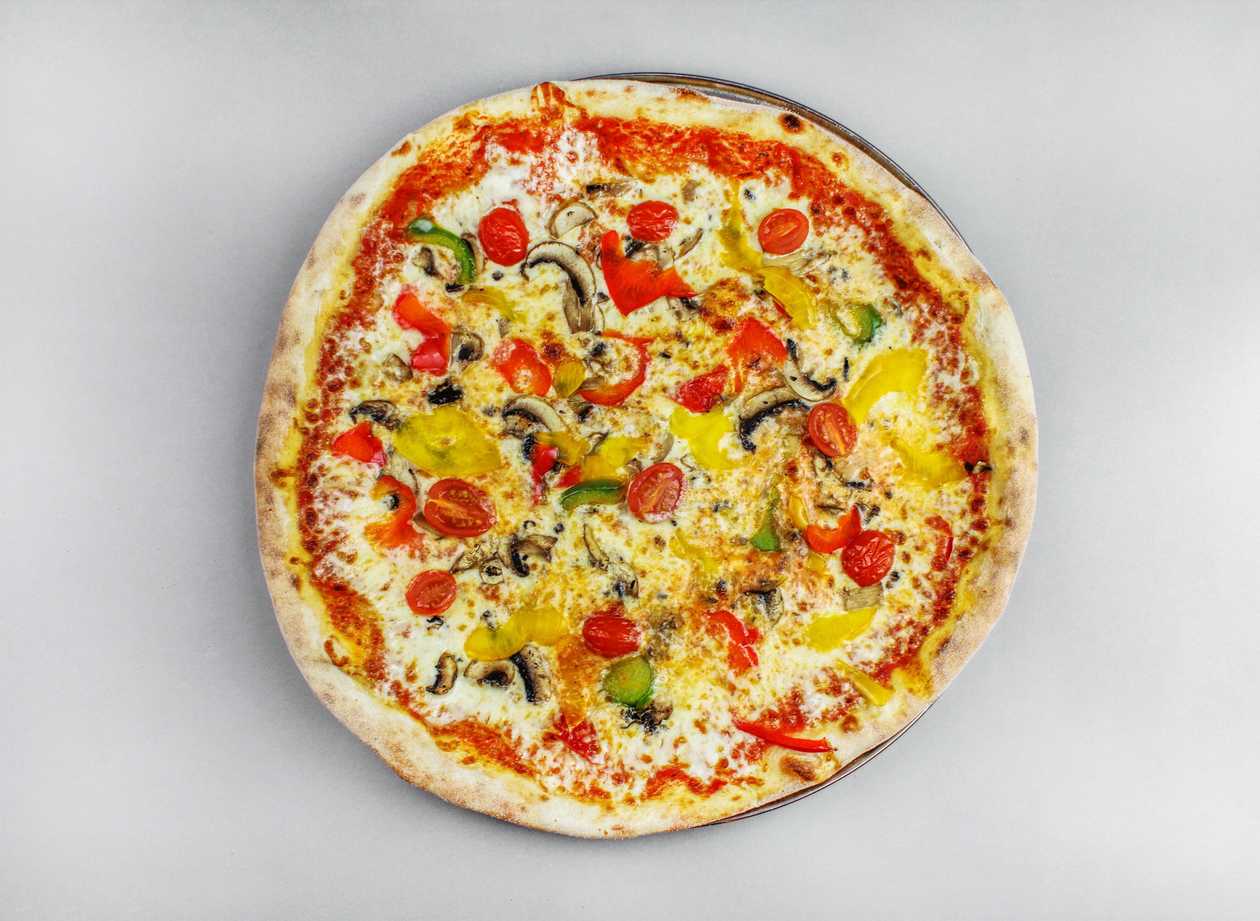 Vegetarián pizza