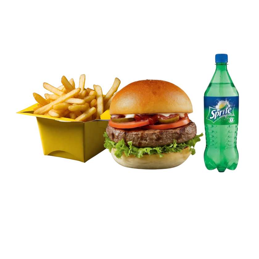 Beef Burger Meal