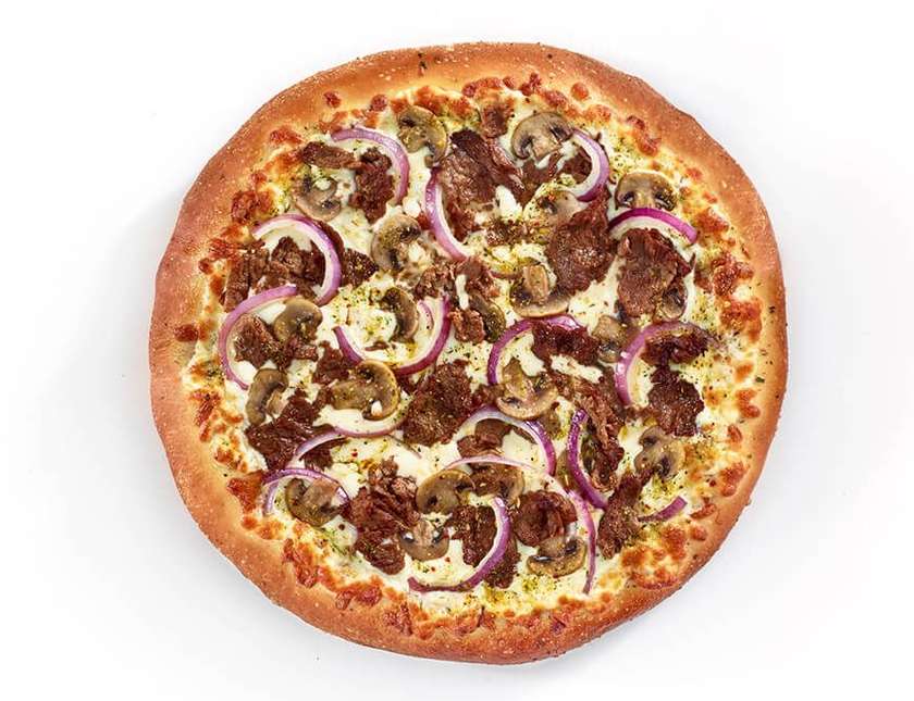 BBQ Steak Pizza