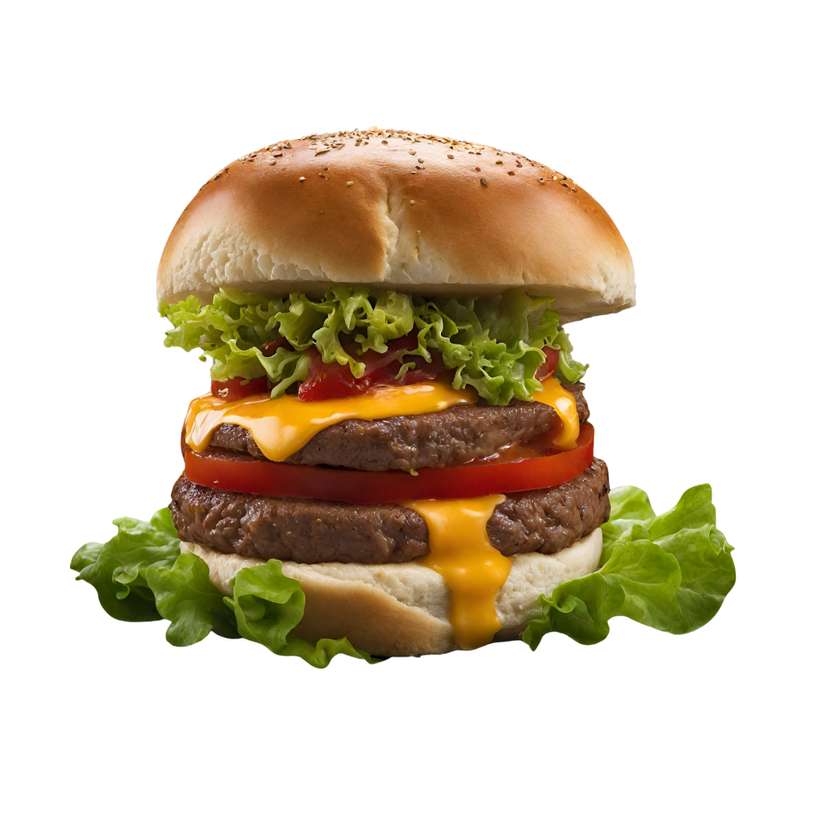 Double Beef Burger with Cheese