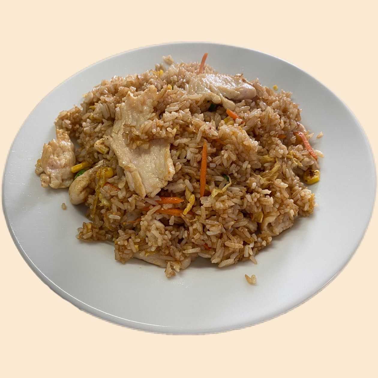 Fried rice with chicken