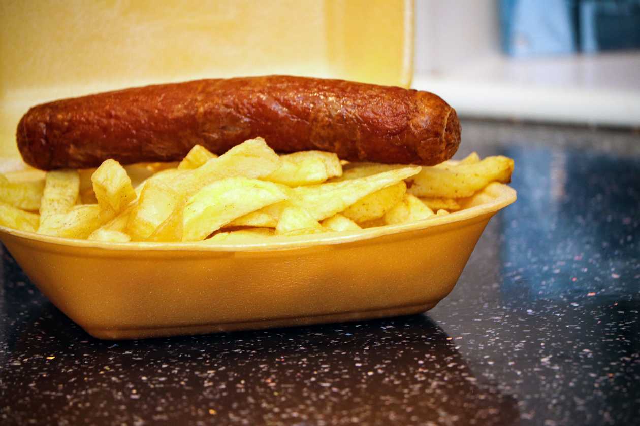 Chips & Sausage