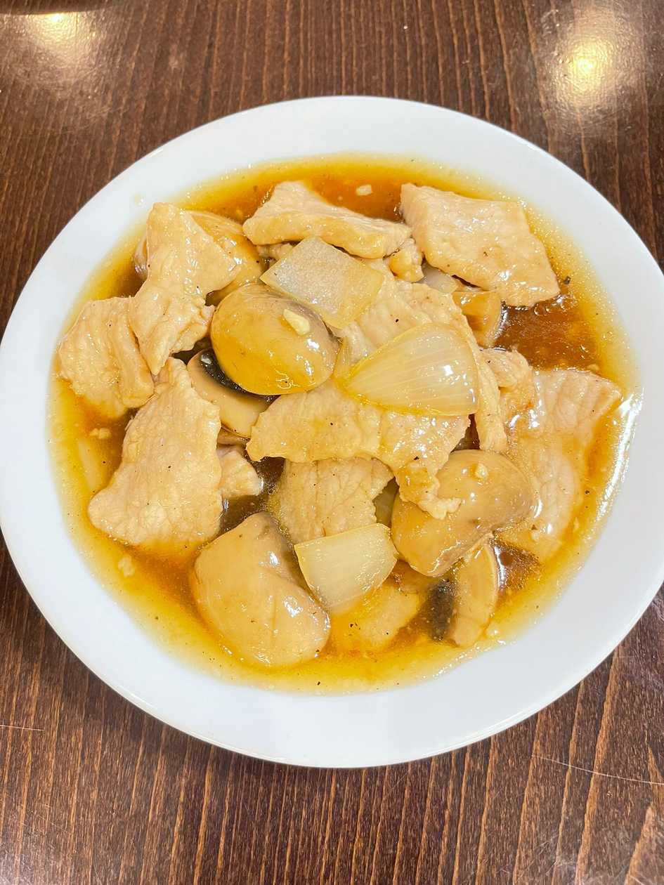 Pork with Mushrooms