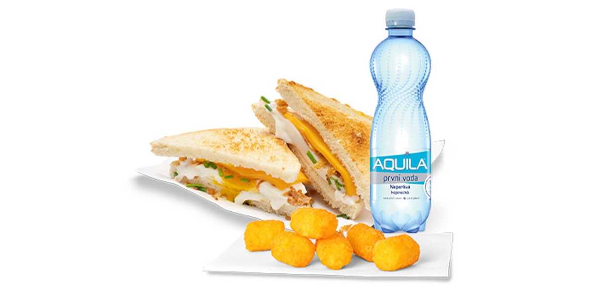 Snídaňové Toast menu