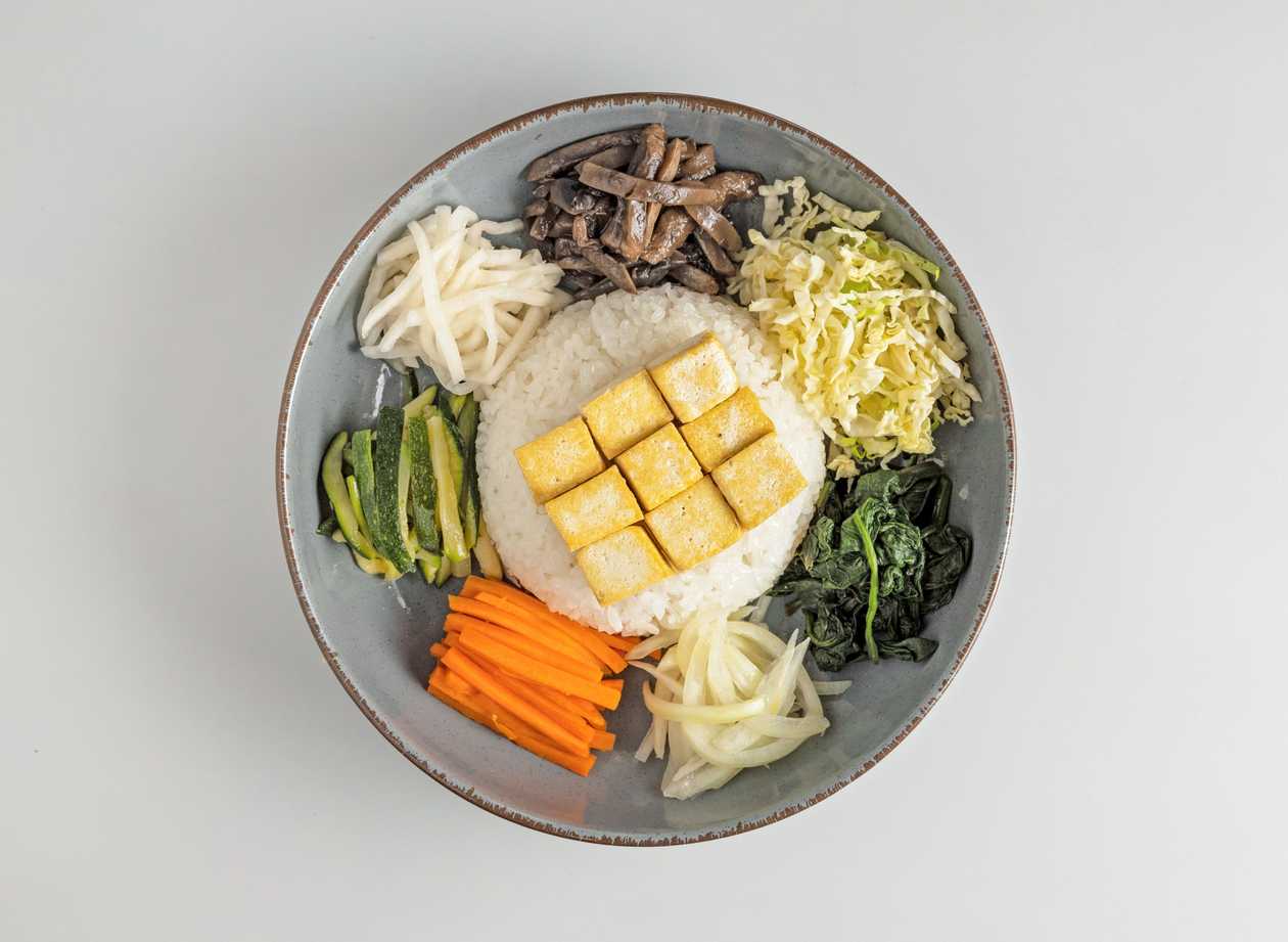 Bibim bab - vegan