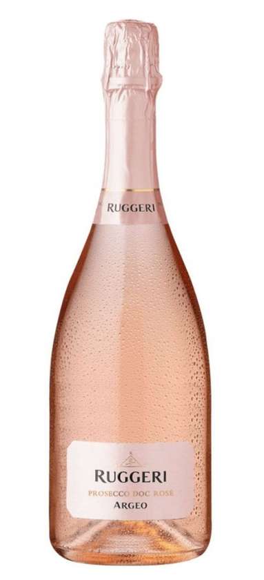 Prosecco Rose Argeo, Vino Spumante Brut, Ruggeri, Trevisio, Itaalia 75cl