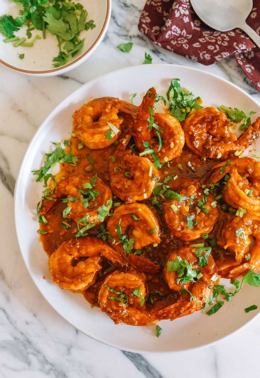 Hot Chili, Garlic Rice with Prawns