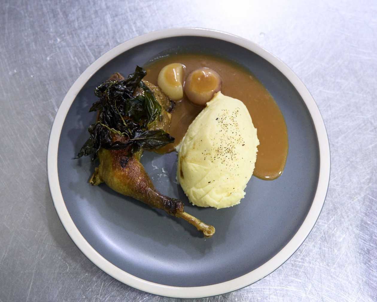 Grilled Guinea Fowl