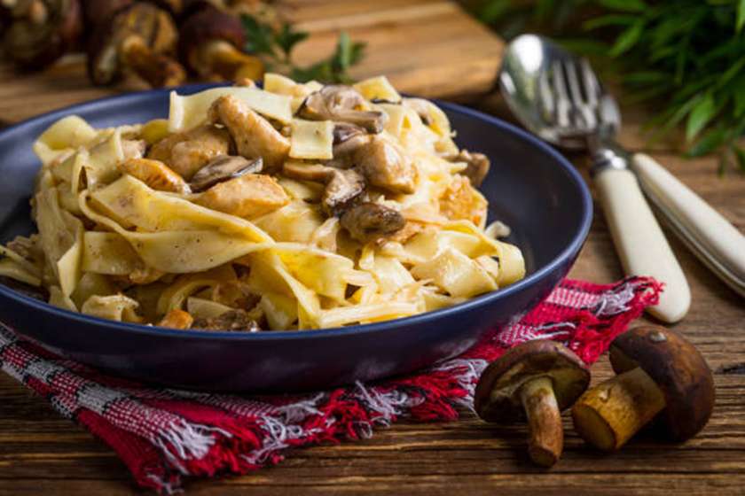 Pappardelle al tartufo nero