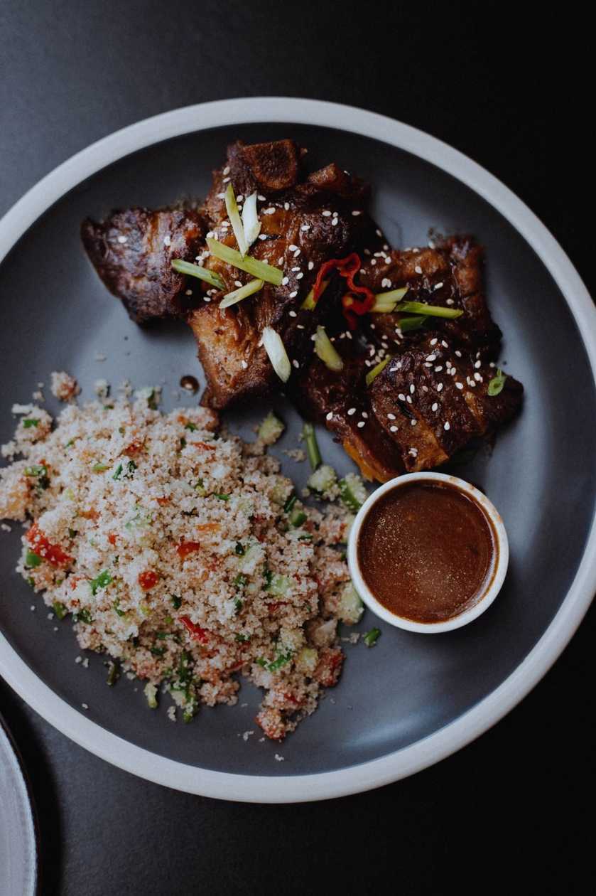 Fonio & Ribs