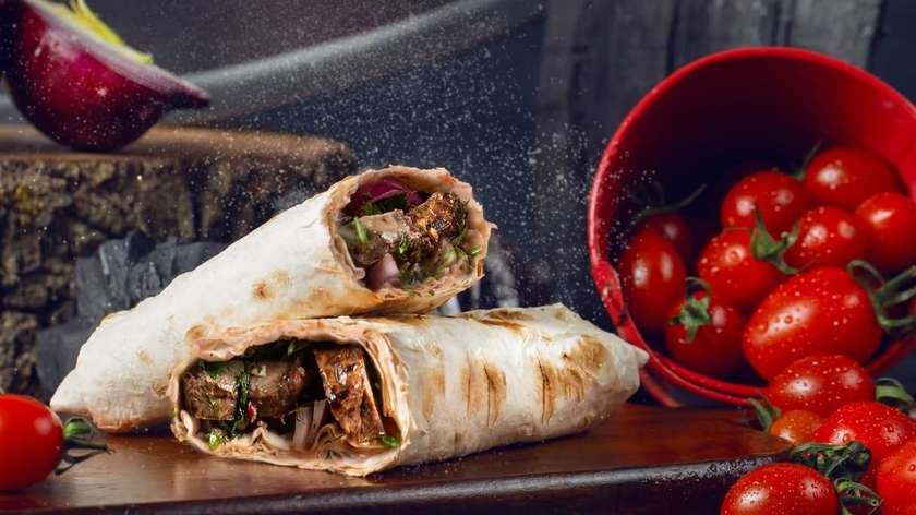 Ciyər Kababı Lavaşda (İçki hədiyyə)