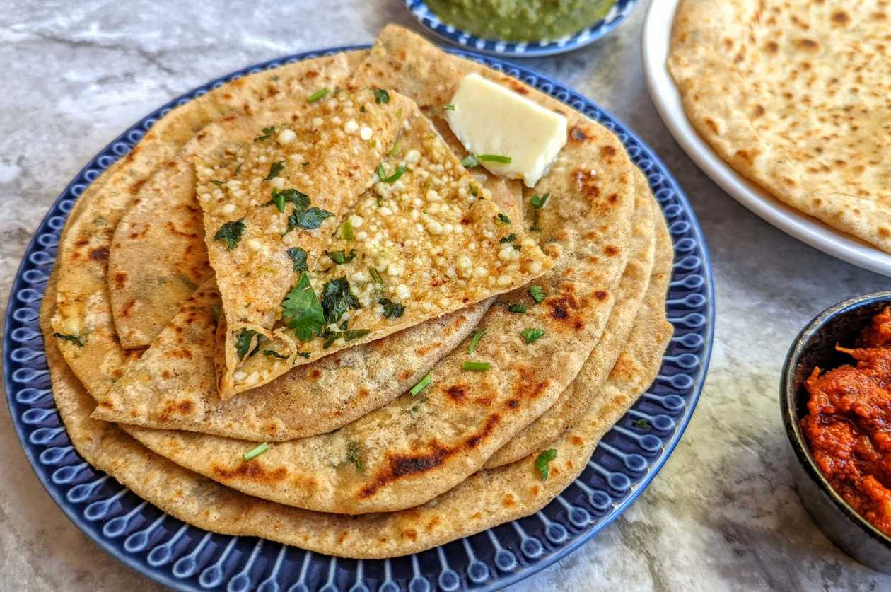 43.Paneer Paratha