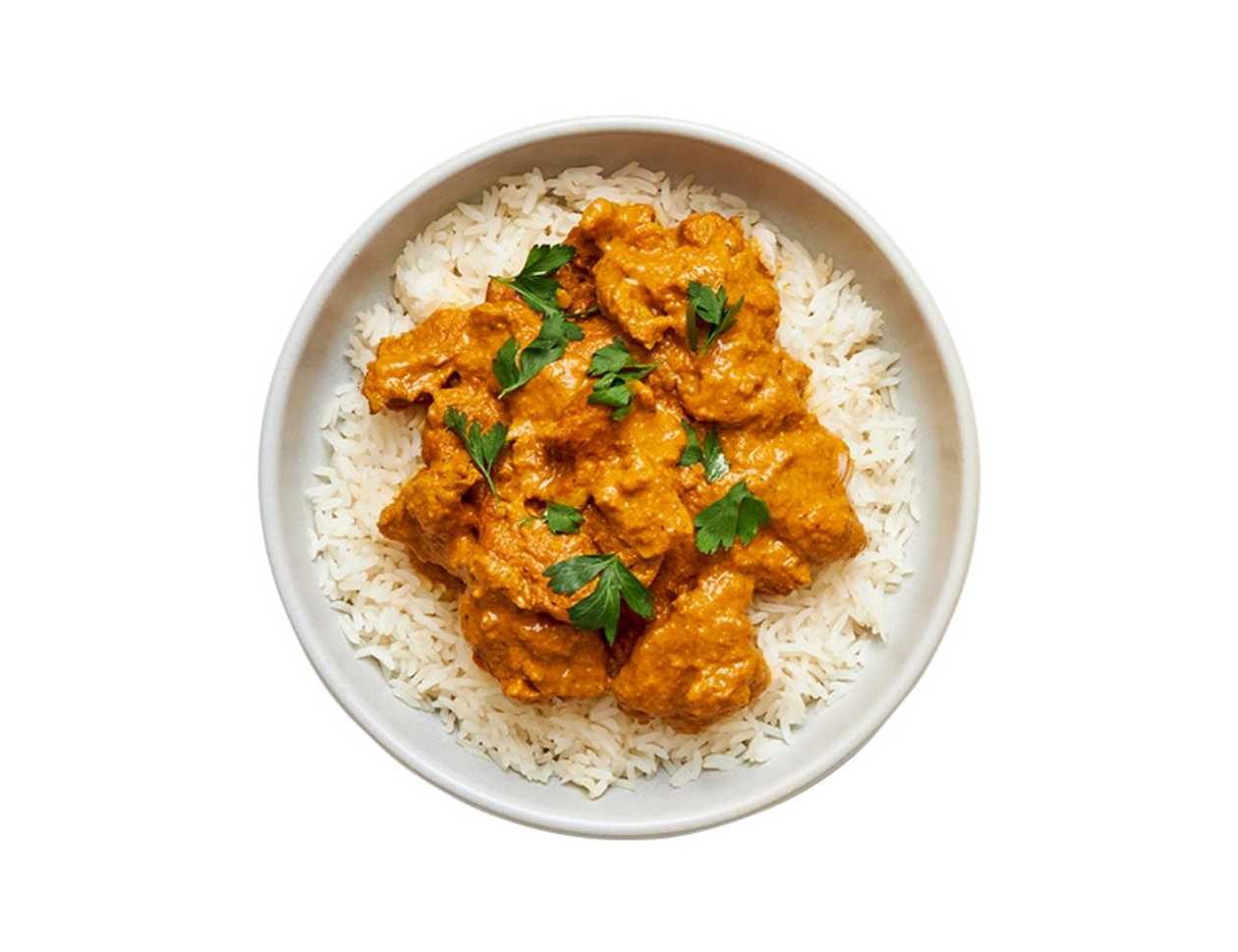 ROYAL BUTTER CHICKEN INDIAN +BASMATI RICE
