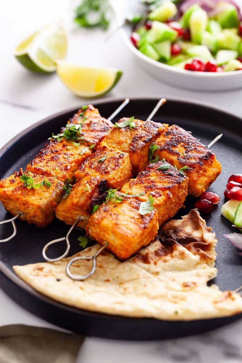 48.Salmon tikka