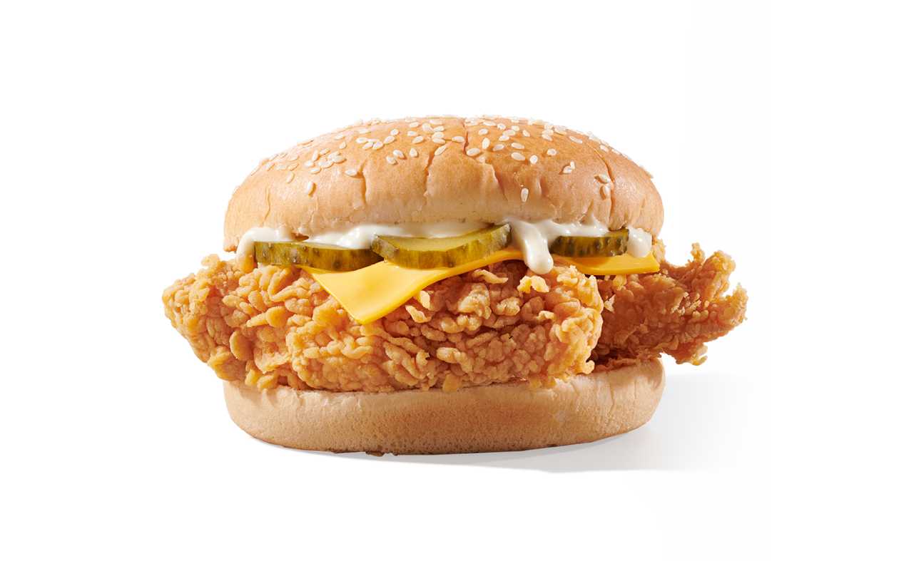 Dublu crispy burger