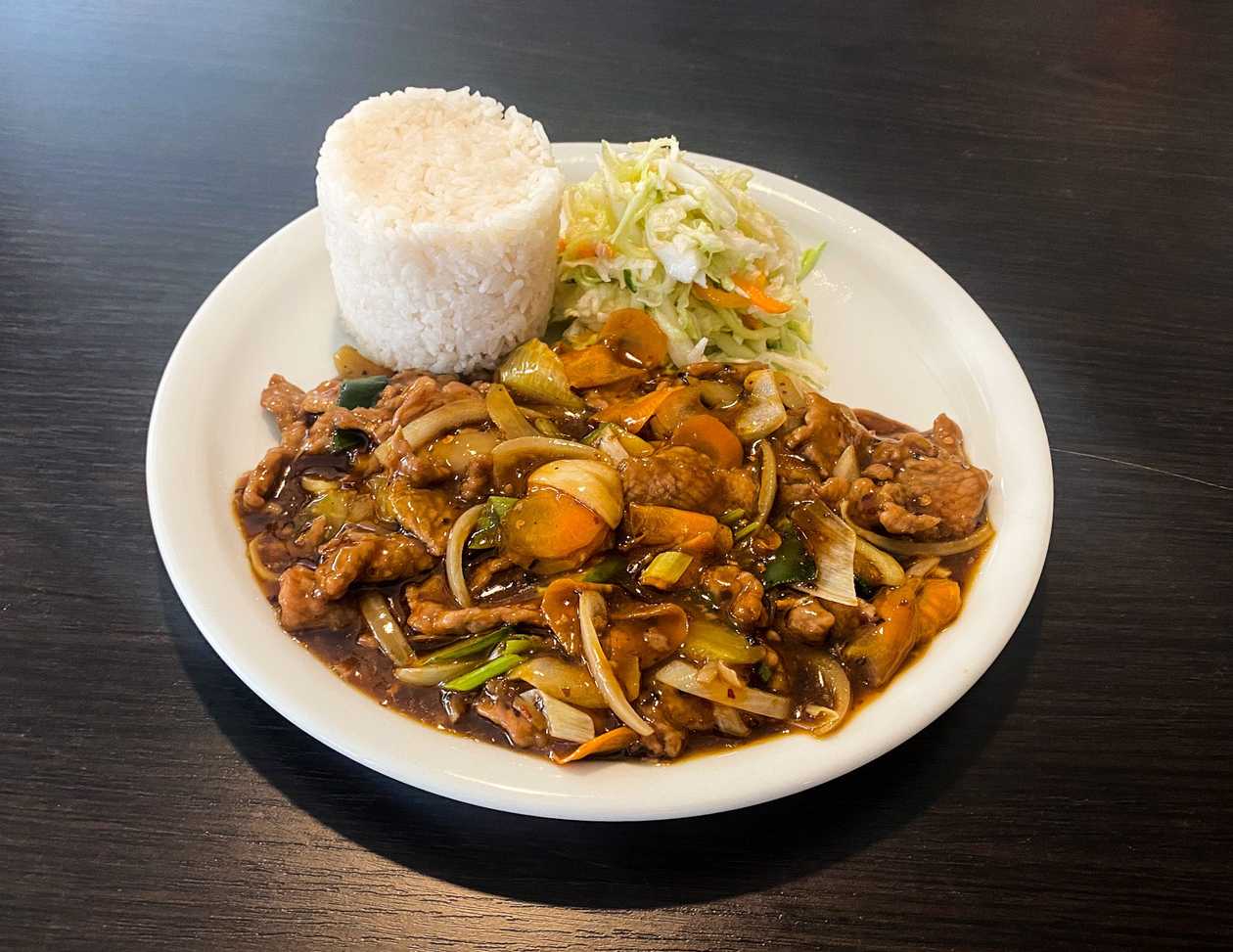 5 Beef in spicy sauce