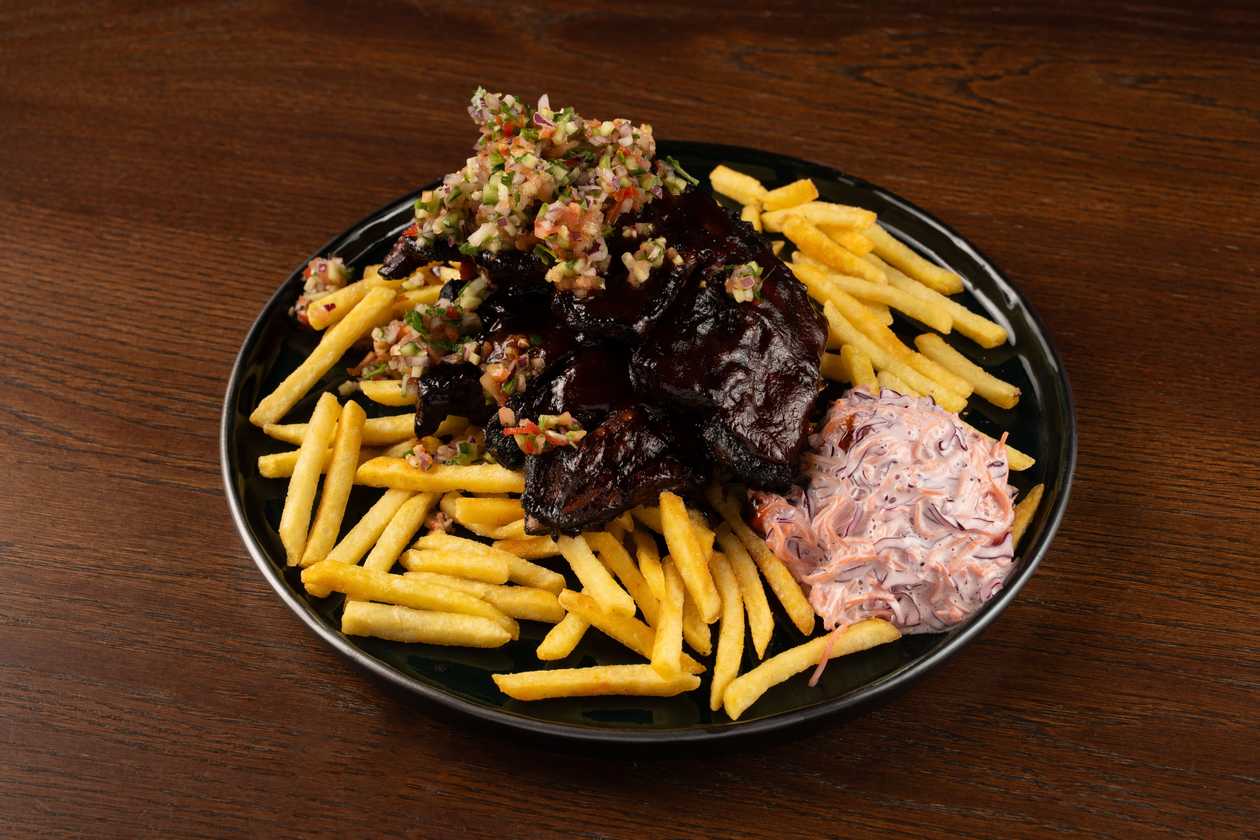 BBQ pork ribs 500 g
