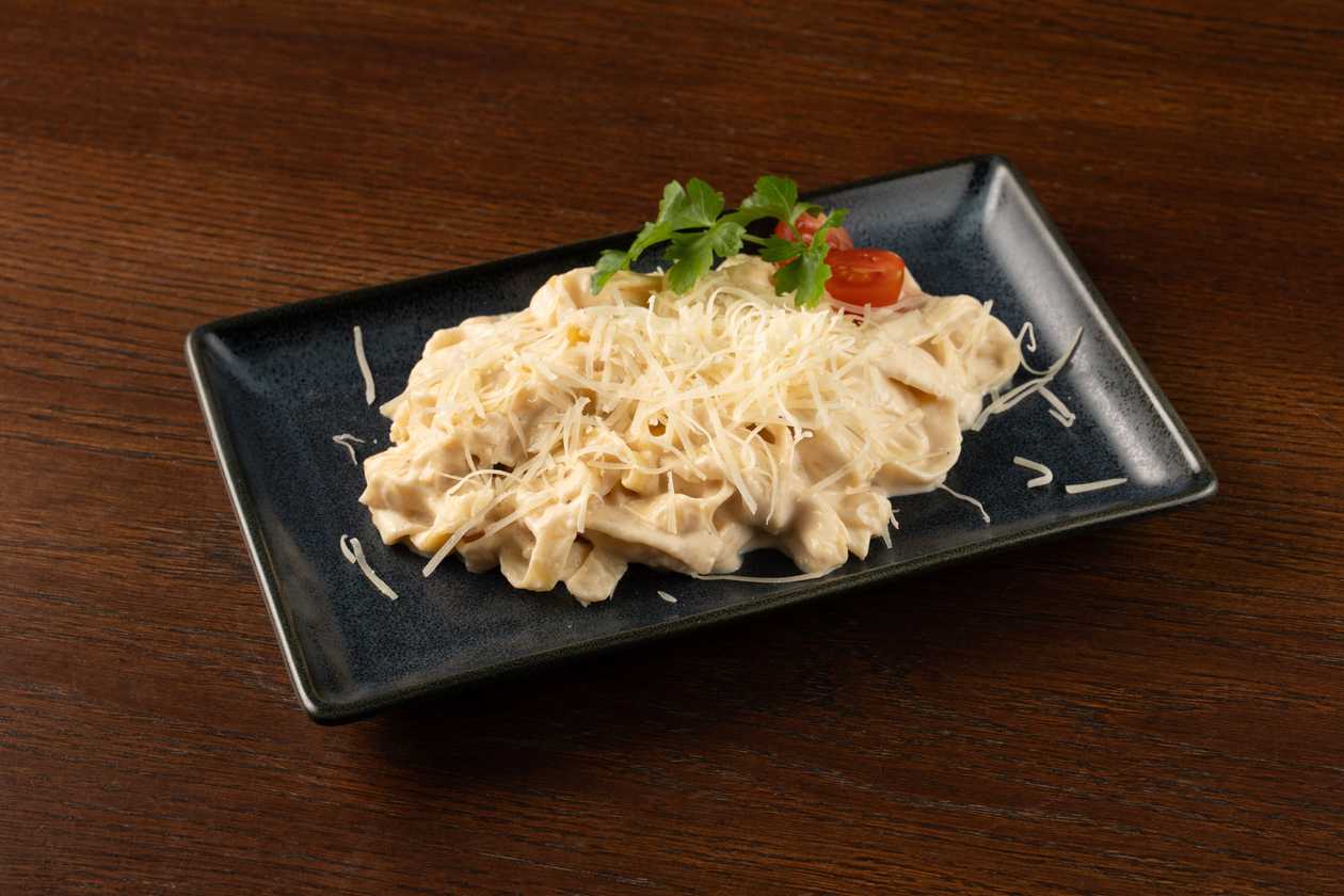 Pasta with cheese