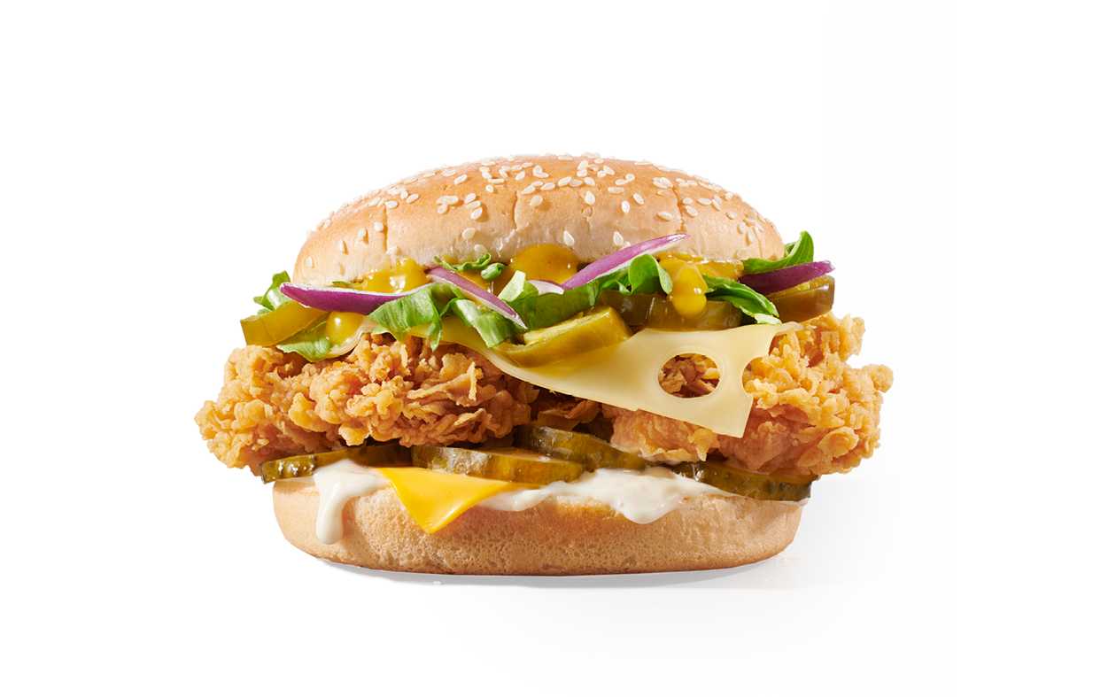 Real burger picant