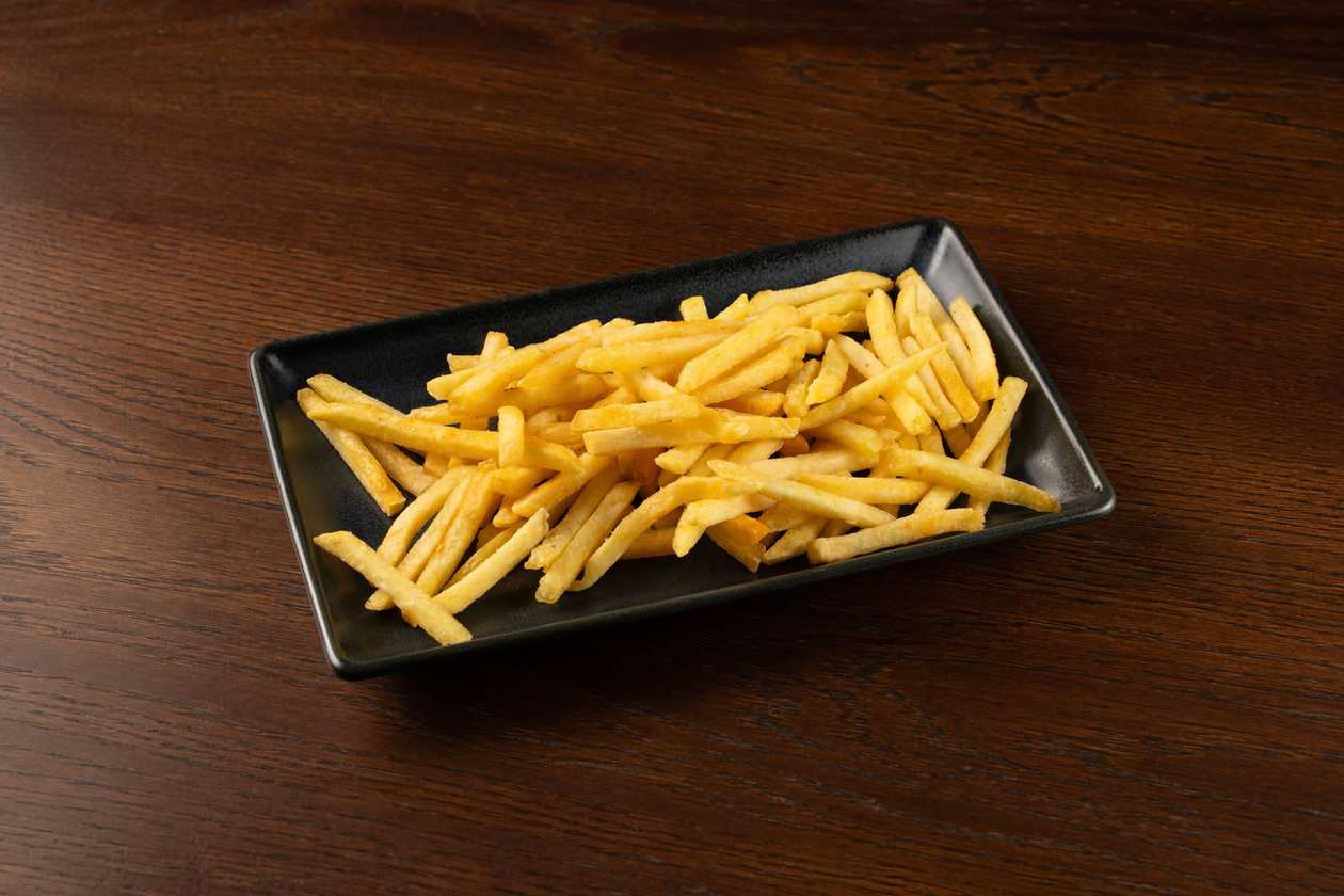 French fries with sauce