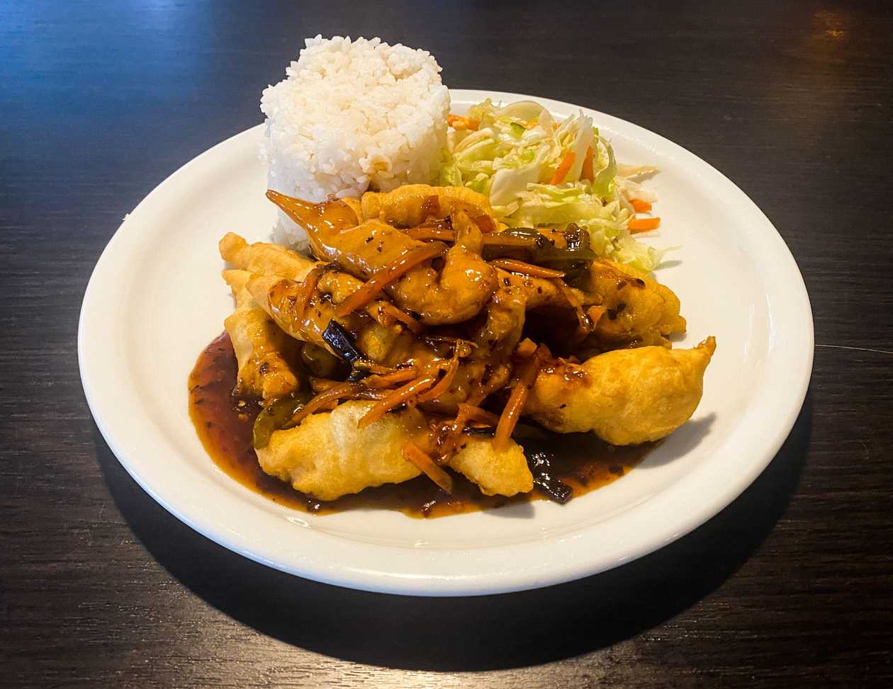 27 Crispy chicken "Fish taste"