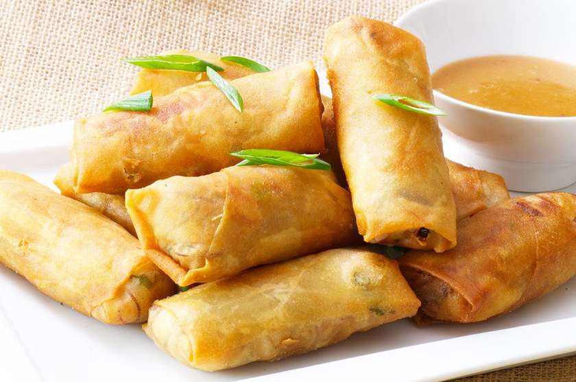 4.Spicy Wok special rolls