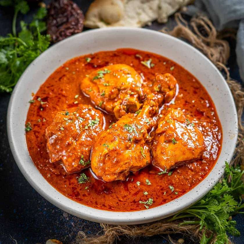 66.Goan Chicken Vindallo