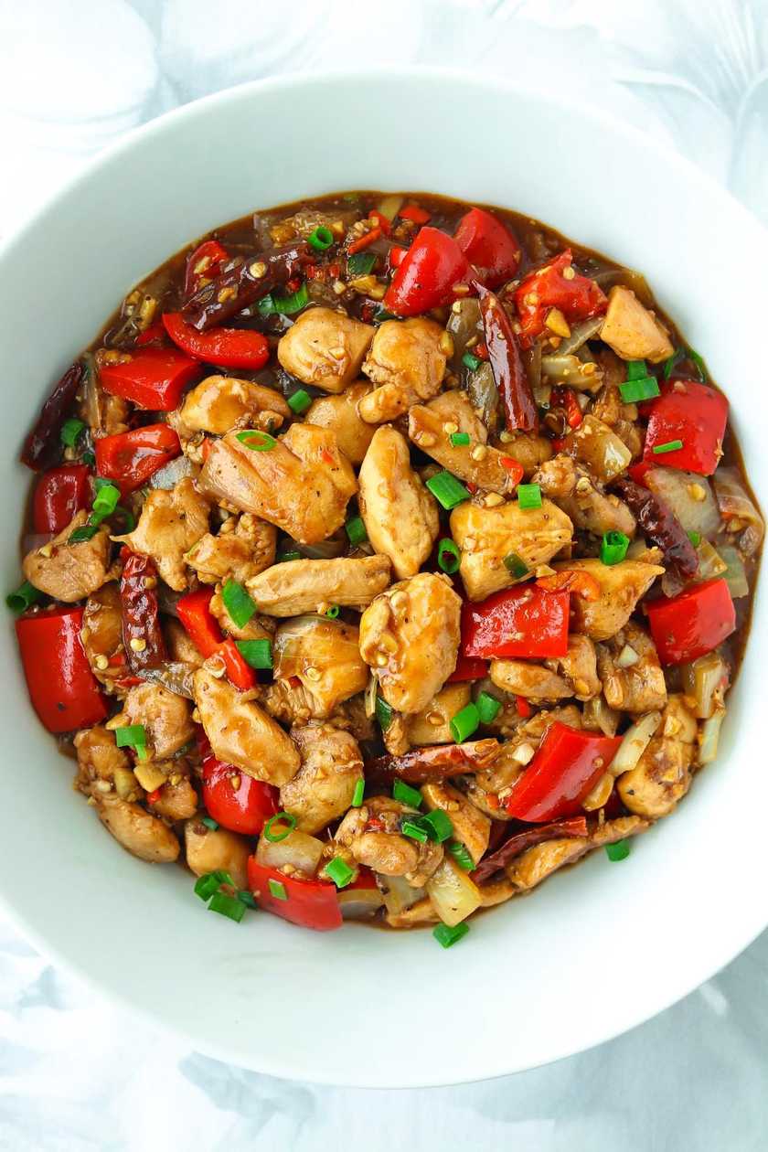 55.Chilly Chicken